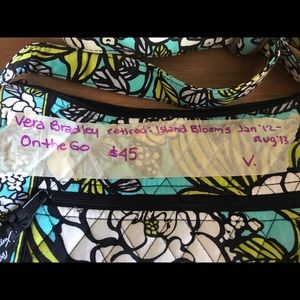 Retired Vera Bradley Island Blooms